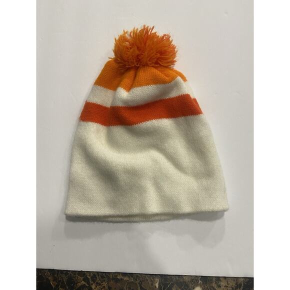 Vintage ZIGGY Comics Orange And cream Beanie Hat ORLON MADE IN USA Rare - Picture 2 of 5